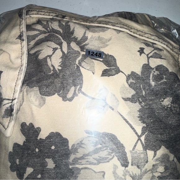 Rylie Bomber Jacket By Pilcro/Anthropologie, M,  Cropped, Cream $158 New NWT - Picture 12 of 12